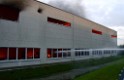 Grossbrand Halle Troisdorf Kriegsdorf Junkersring P196